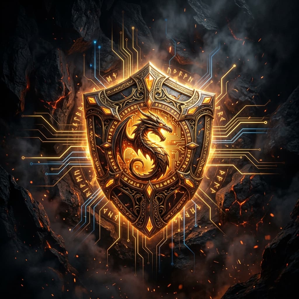 KoRTx dragon banner — sovereign digital kingdom social impact